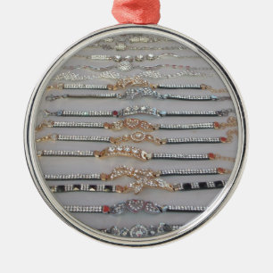 Ornement En Métal Lovely Diamind Jewelry coeur design collection d'a