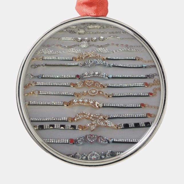 Ornement En Métal Lovely Diamind Jewelry coeur design collection d'a (Devant)