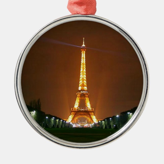 Ornement En Métal Lumières de la Tour Eiffel (Devant)