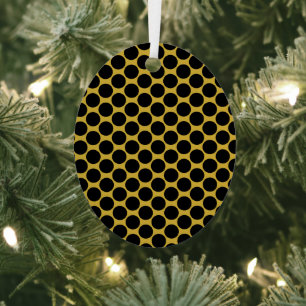 Ornement En Métal M Mat de bureau en or avec style moderne de point 