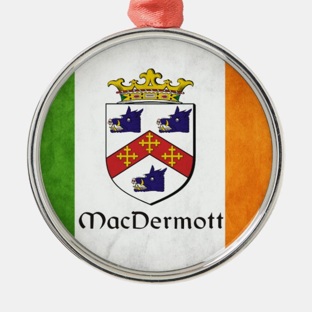 Ornement En Métal MacDermott Irlandais (Devant)