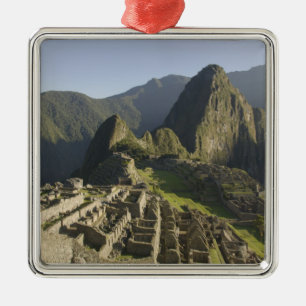Ornement En Métal Machu Picchu, ruines de la ville inca, Pérou.