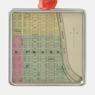 Ornement En Métal Manhattan, Coronado, Towanda, le Kansas