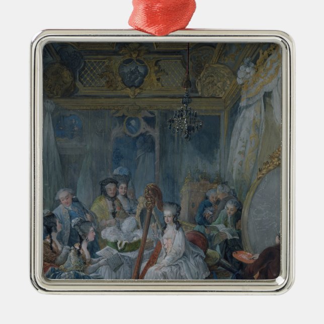 Ornement En Métal Marie Antoinette dans sa chambre à Versailles (Devant)