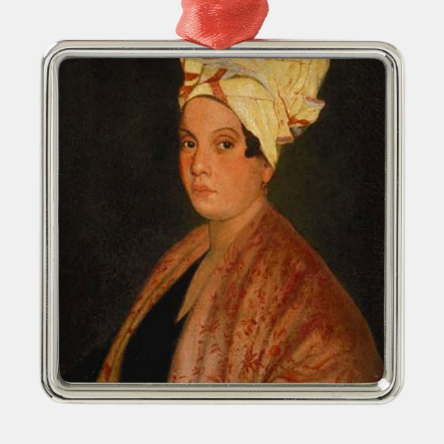 Ornement En Métal Marie Laveau : La reine de vaudou (Devant)