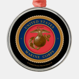 Ornement En Métal Marine Corps Seal