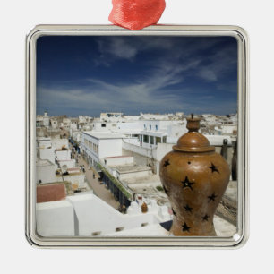 Ornement En Métal MAROC, Côte Atlantique, ESSAOUIRA : Vue élevée