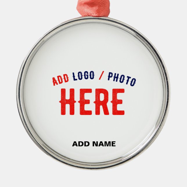 ORNEMENT EN MÉTAL MARQUE BLANCHE MODERNE ET PERSONNALISABLE VÉRIFIÉE (Devant)