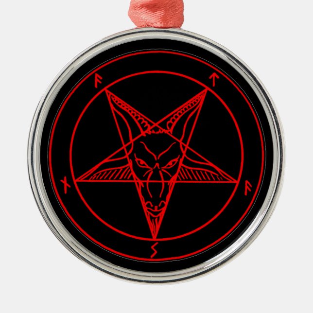Ornement En Métal MARQUE du DIABLE (Devant)