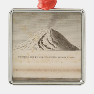 Ornement En Métal Mascareigne, Vesuve
