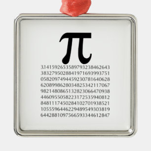 Ornement En Métal maths de pi