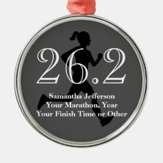 Ornement En Métal Médaille pour femmes du marathon 26,2