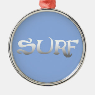 Ornement En Métal médaille surf