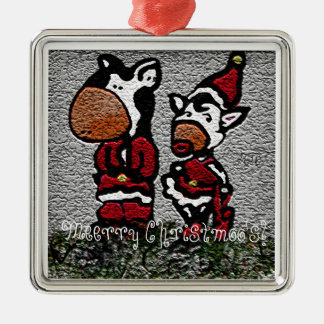 Ornement En Métal Meerry Christmoo !