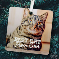 Meilleur Chat Maman Ever Moderne Personnalisé Phot