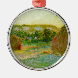 Ornement En Métal Meules de foin de Claude Monet //