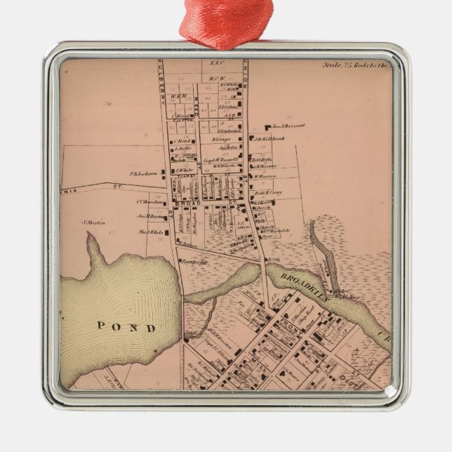 Ornement En Métal Milton Delaware (Devant)