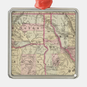 Ornement En Métal Minerai, lavage, IDA, Mont