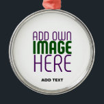 ORNEMENT EN MÉTAL MODÈLE DE TEXTE D'IMAGE BLANCHE SIMPLE MODERNE<br><div class="desc">IL S'AGIT D'UNE CONCEPTION ADAPTÉE AUX CLIENTS.VOUS POUVEZ CHANGER,  REdimensionner OU AJOUTER LOGO,  PHOTO,  TEXTE ET COULEURS COMME VOUS VOULEZ.MERCI.</div>