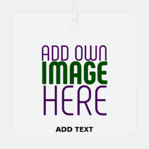 ORNEMENT EN MÉTAL MODÈLE DE TEXTE D'IMAGE BLANCHE SIMPLE MODERNE