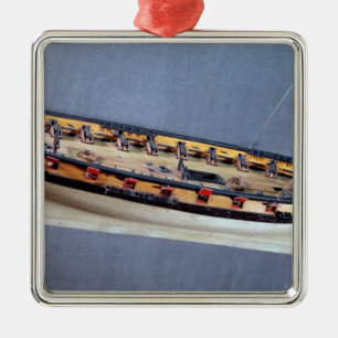 Ornement En Métal Modèle d'un bateau de pirate, c.1810