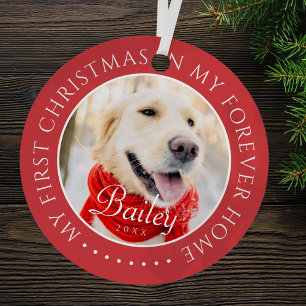 Ornement En Métal Mon premier Noël pour toujours Accueil Moderne Pho