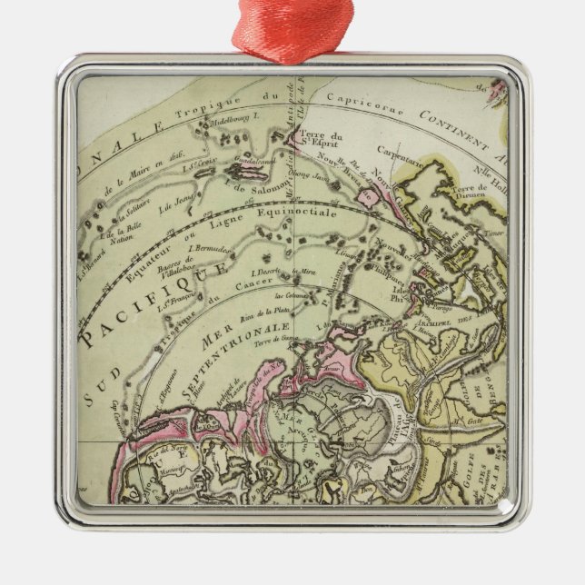 Ornement En Métal Monde 6 (Devant)