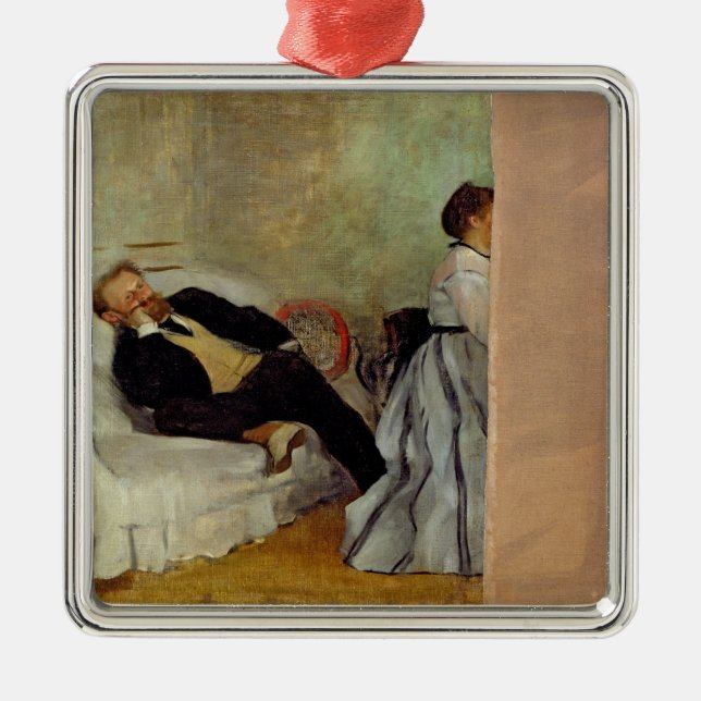 Ornement En Métal Monsieur et Madame Edouard Manet d'Edgar Degas | (Devant)