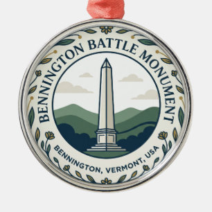 Ornement En Métal Monument de la bataille de Bennington États-Unis
