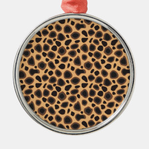 Ornement En Métal Motif Cheetah