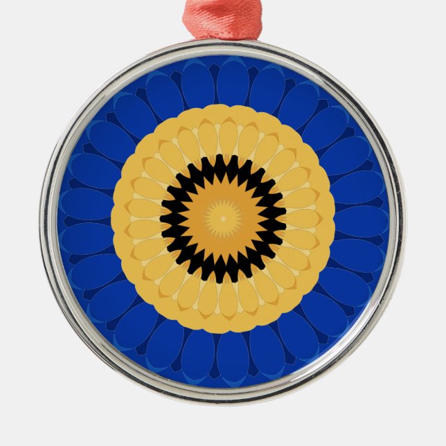 Ornement En Métal motif circulaire design (Devant)