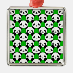 Ornement En Métal Motif de l'ours Kawaii Panda