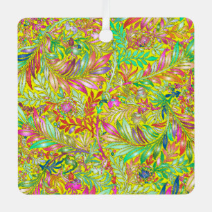 Ornement En Métal motif floral décoratif