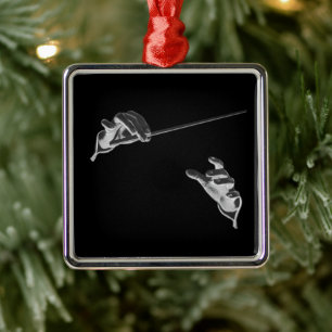 Ornement En Métal Musique vintage, mains du chef avec un Baton