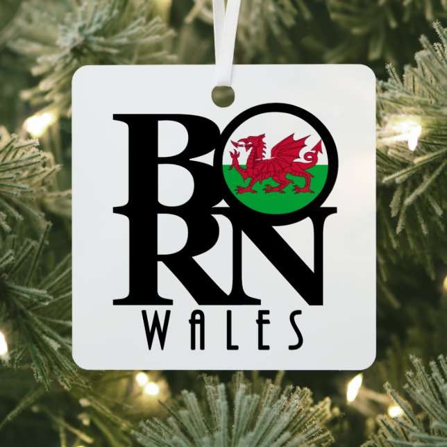 Ornement En Métal NAN Wales (Insitu)
