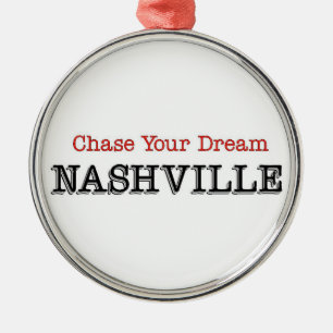 Ornement En Métal Nashville Chasse Ton Rêve