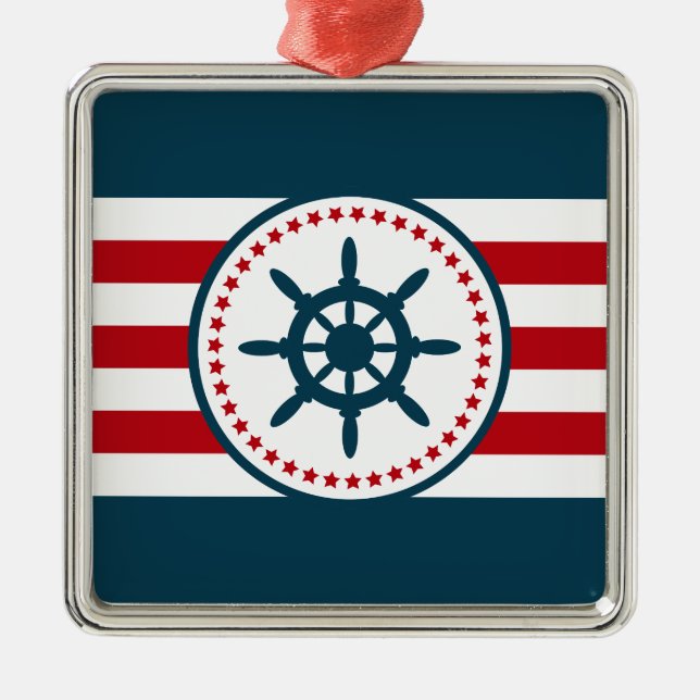 Ornement En Métal Nautical design (Devant)