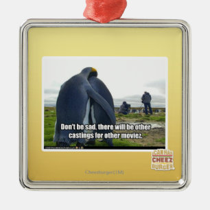 Ornement En Métal Ne sois pas triste