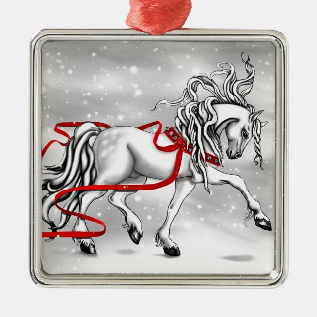 Ornement En Métal Neige Bells de Noël (Devant)