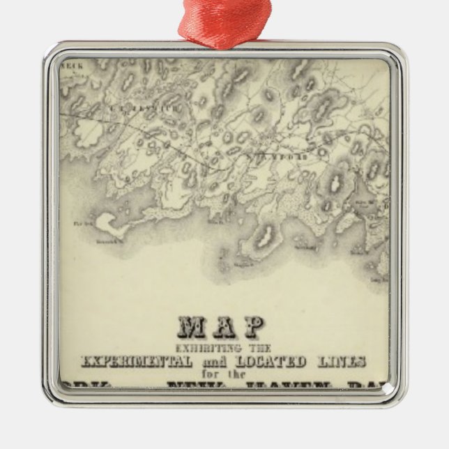 Ornement En Métal New York 39 (Devant)