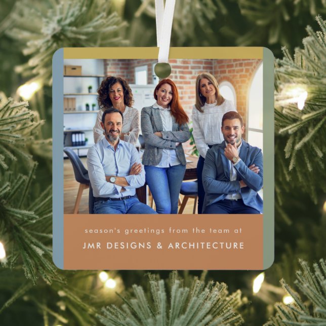 Ornement En Métal Noël d'affaires moderne (Insitu)