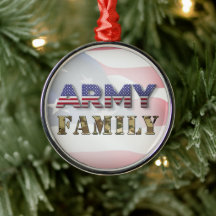 Noël de la famille de l'armée