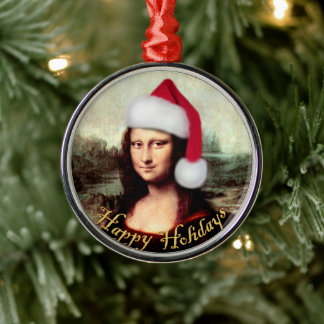 Ornement En Métal Noël de Mona Lisa