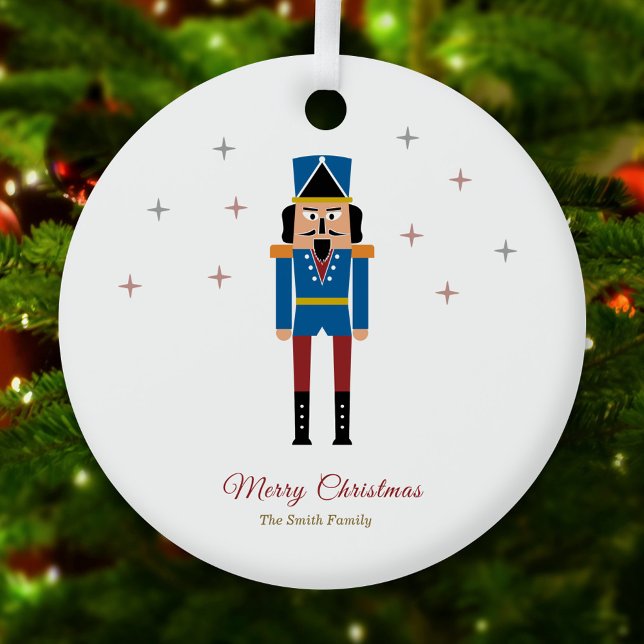 Ornement En Métal Noël des noisettes (Nutcracker Christmas Ornament)