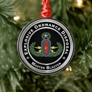 Ornement En Métal Noël EOD