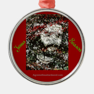 Ornement En Métal Noël Jésus