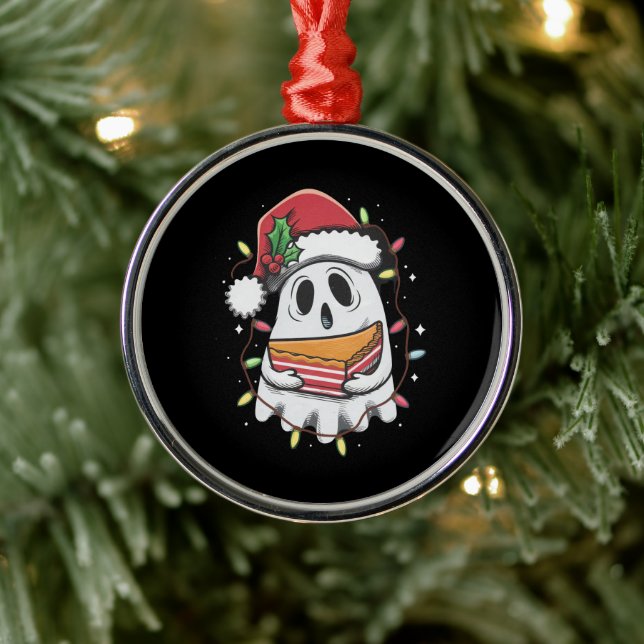 Ornement En Métal Noël mignon Fantôme Père Noël Fête Noël (Arbre)