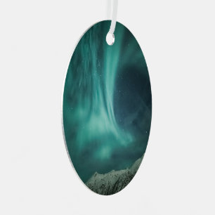 Ornement En Métal Northern Lights Norvège