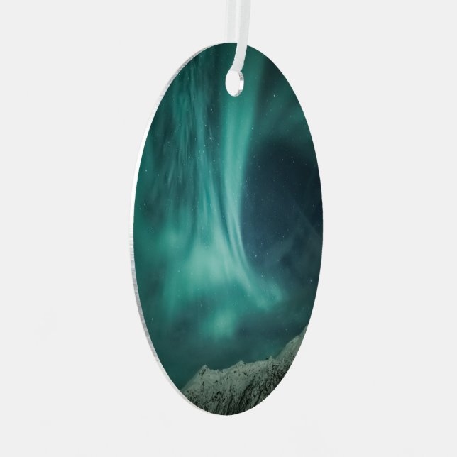 Ornement En Métal Northern Lights Norvège (Avant droite)