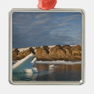 Ornement En Métal Norvège, Svalbard, île de Spitsbergen, Coucher